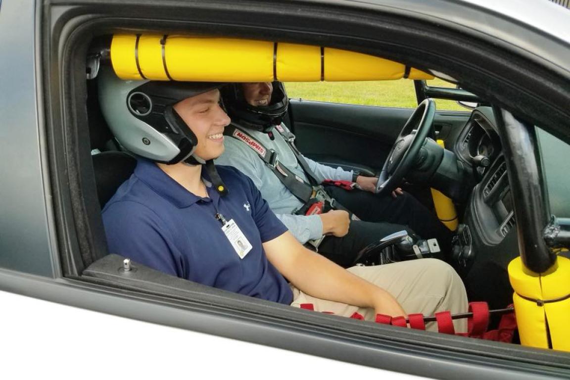 SHP Intern in Car